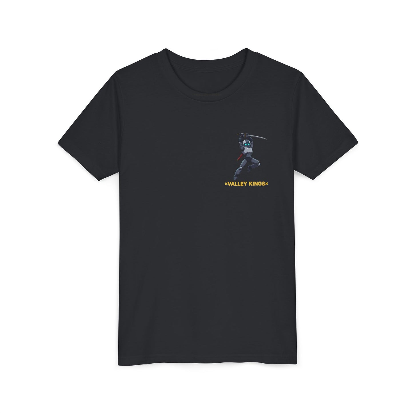 Youth Tee - Rakio 09 Robot Ninja Jumps in Action