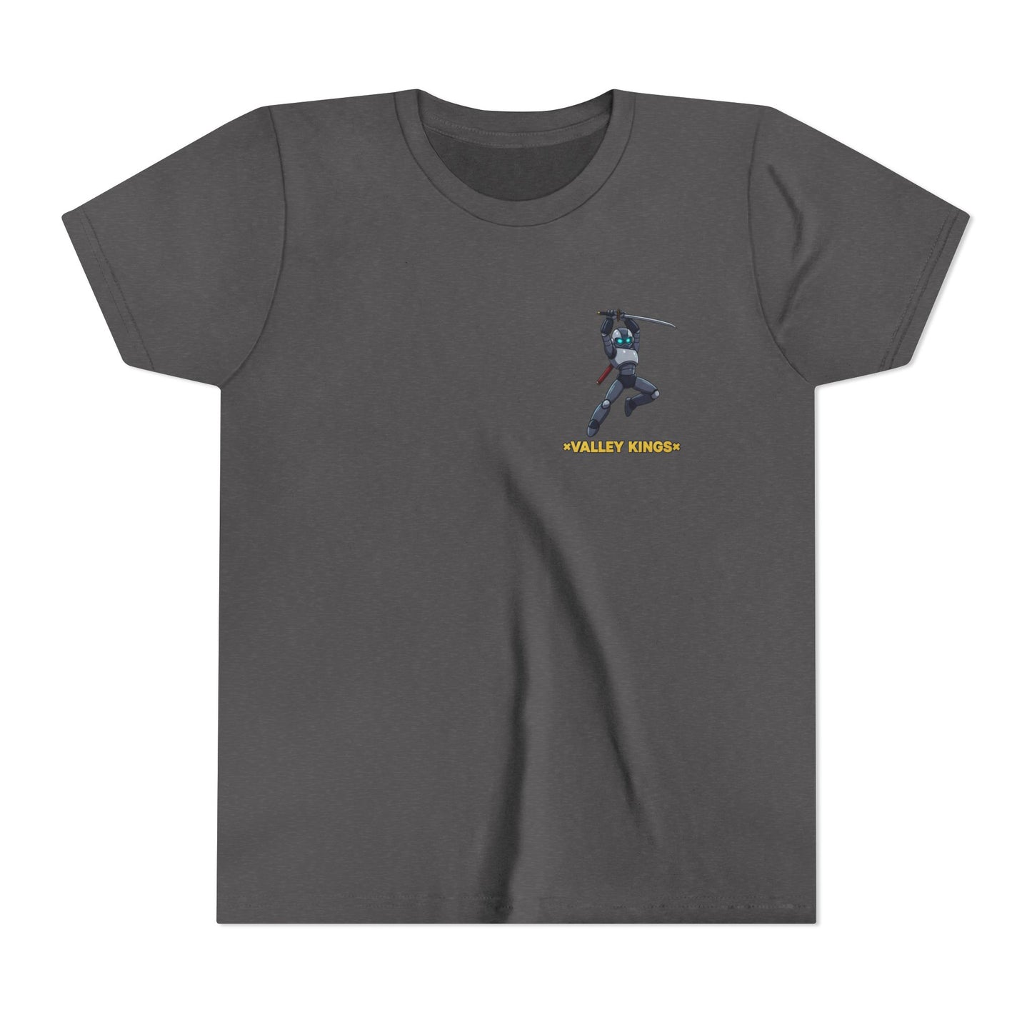 Youth Tee - Rakio 09 Robot Ninja Jumps in Action
