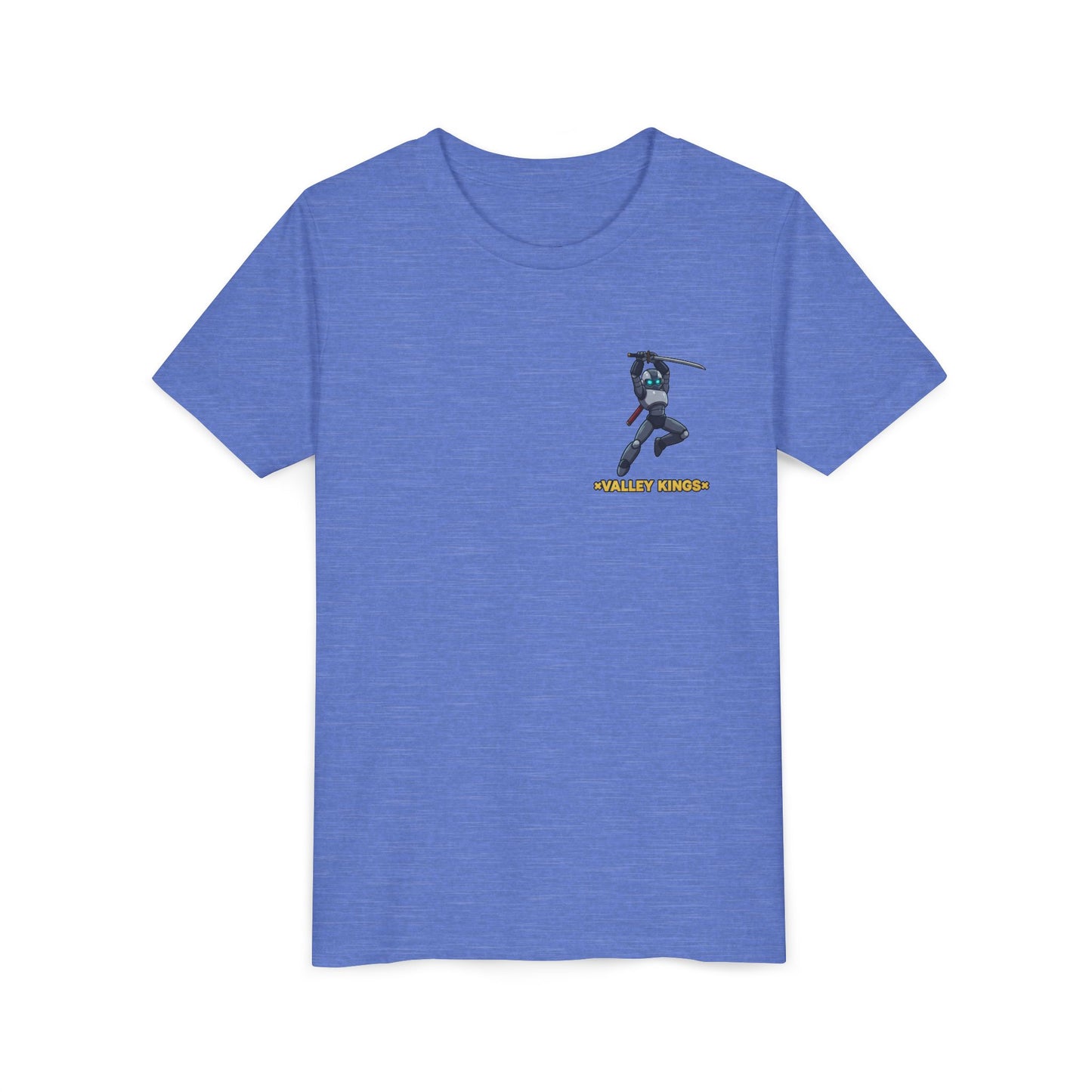 Youth Tee - Rakio 09 Robot Ninja Jumps in Action