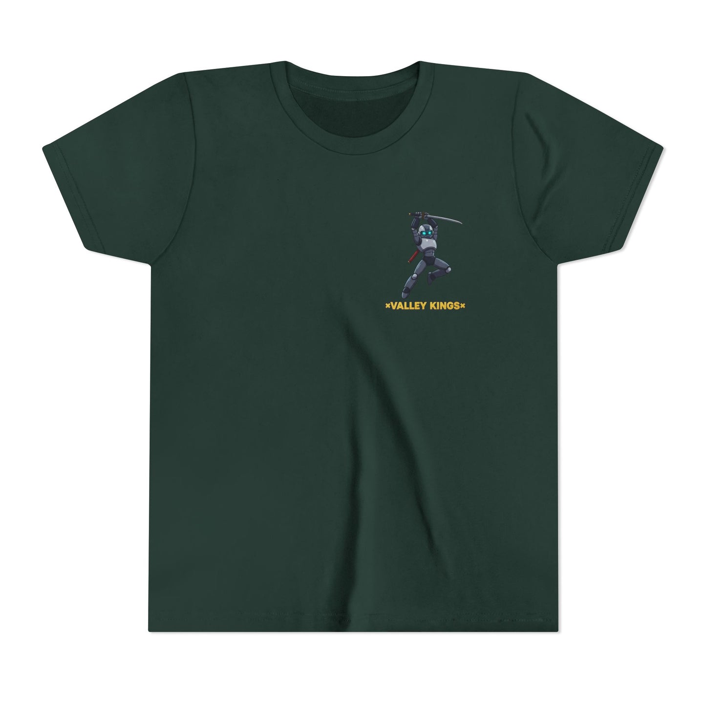 Youth Tee - Rakio 09 Robot Ninja Jumps in Action