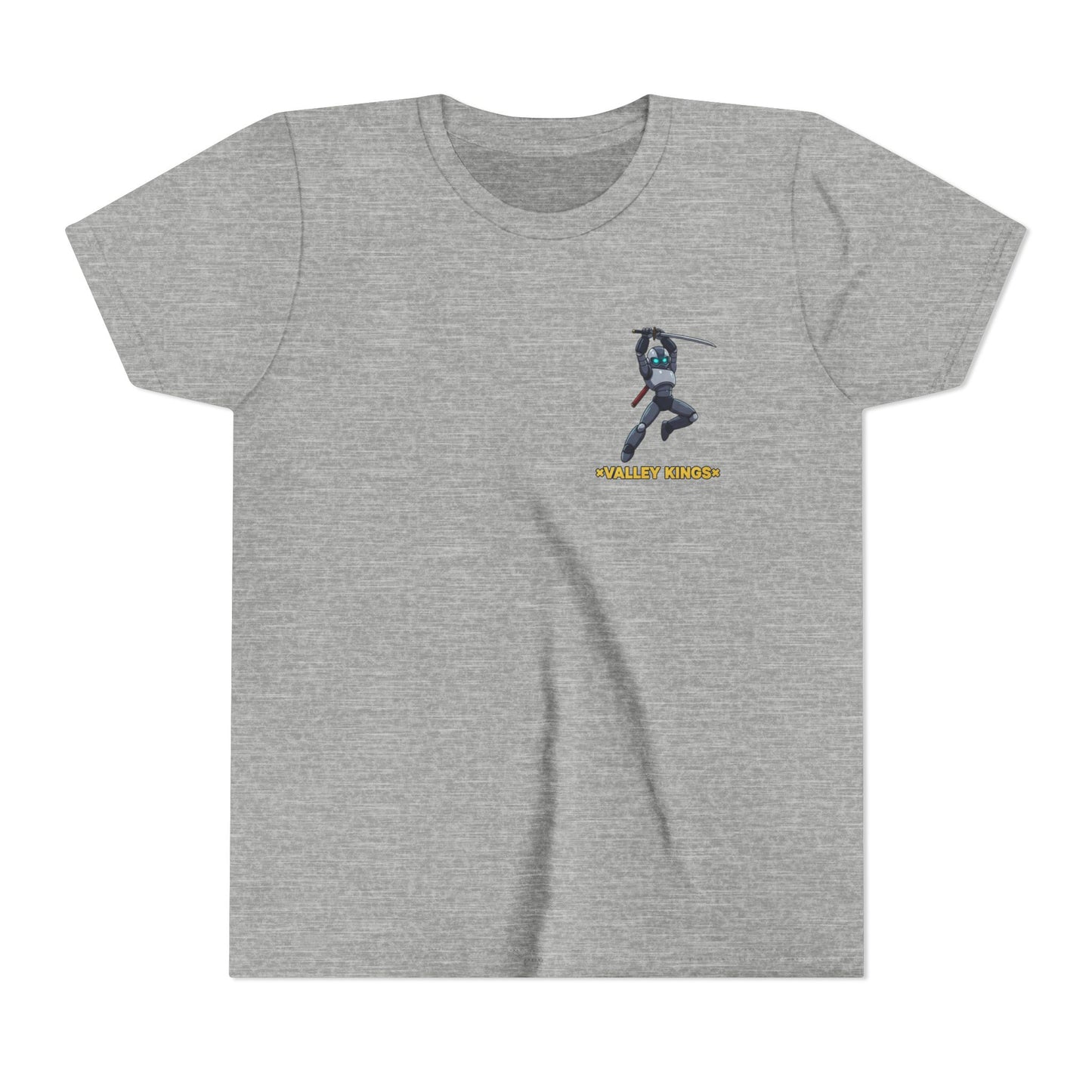 Youth Tee - Rakio 09 Robot Ninja Jumps in Action