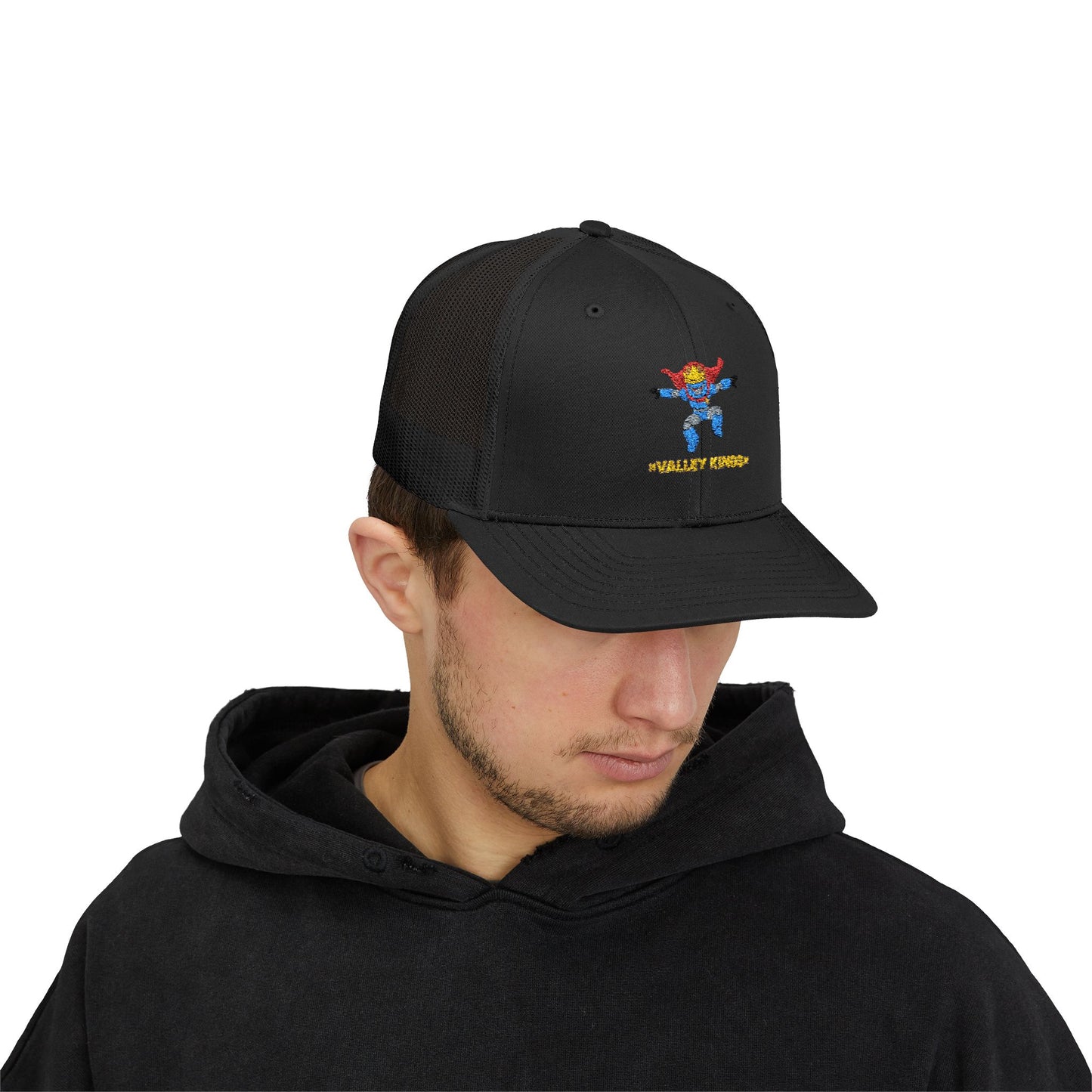 Trucker Cap King Philoso Fun Robot Character Snapback