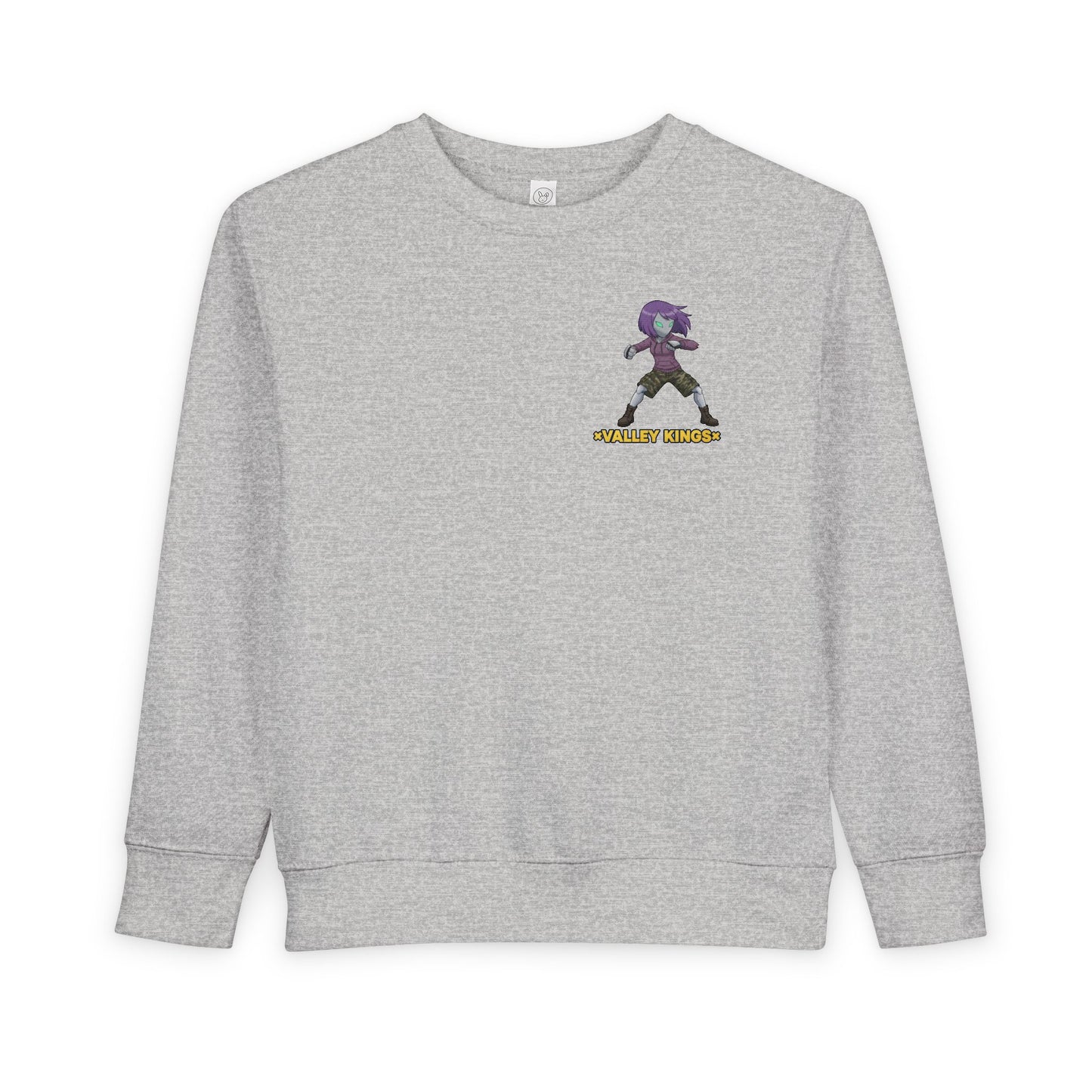 Toddler Sweatshirt - Brave Cygnus Robot Warrior Design