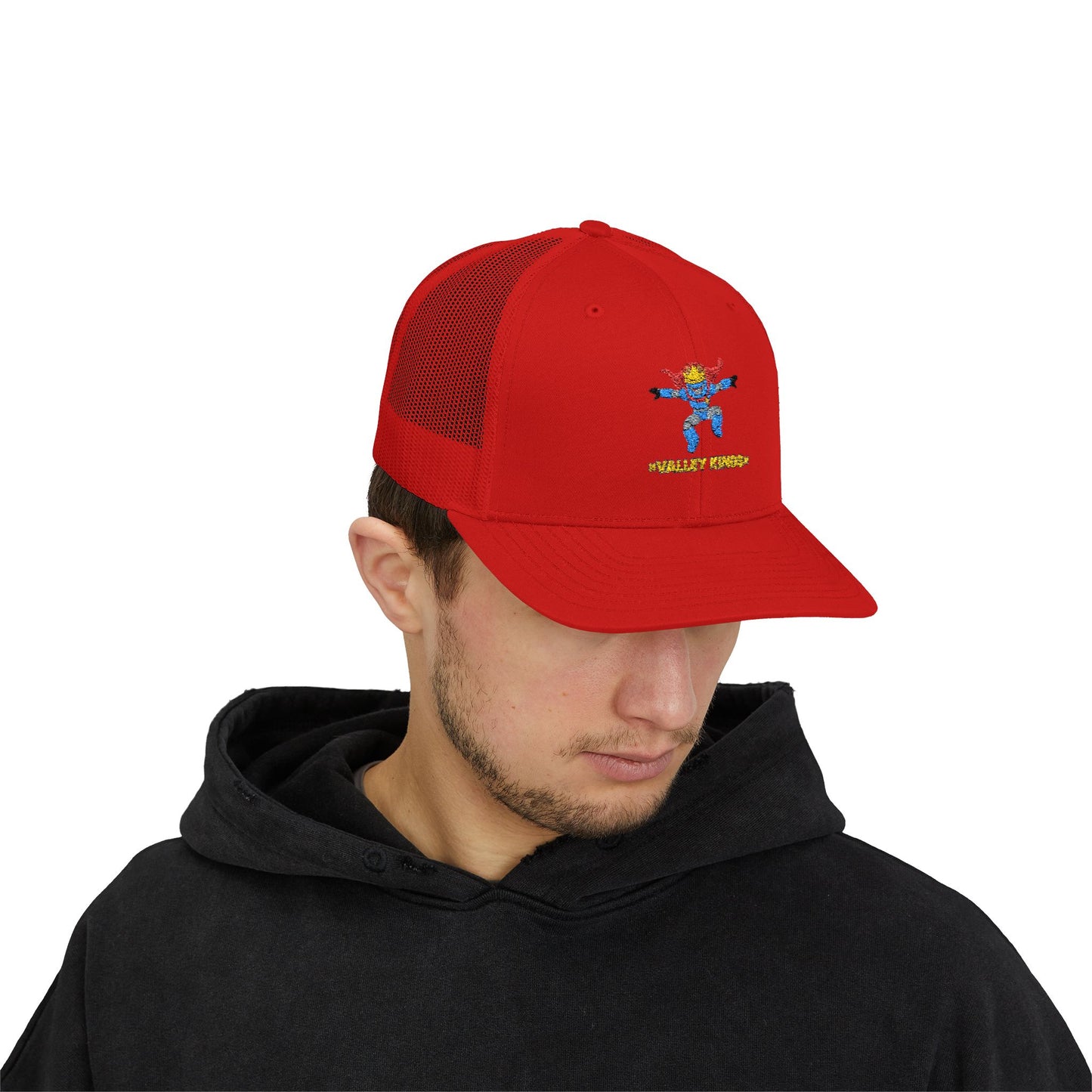 Trucker Cap King Philoso Fun Robot Character Snapback