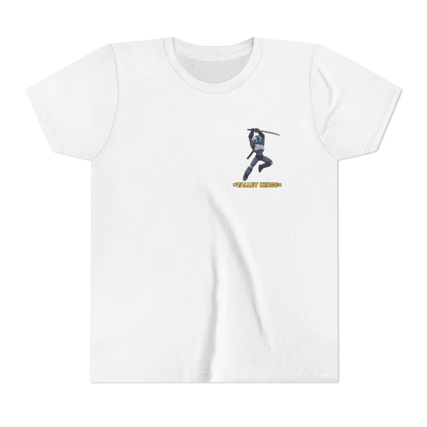 Youth Tee - Rakio 09 Robot Ninja Jumps in Action