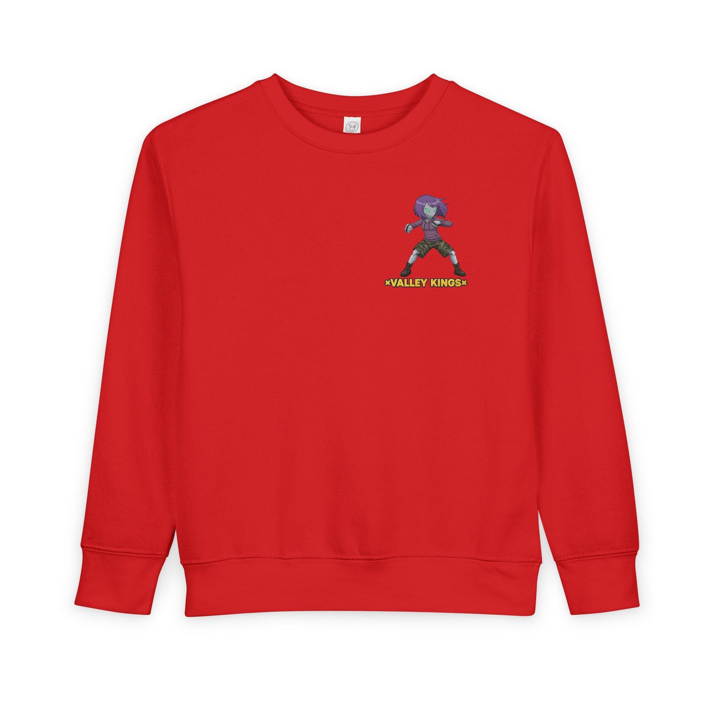 Toddler Sweatshirt - Brave Cygnus Robot Warrior Design