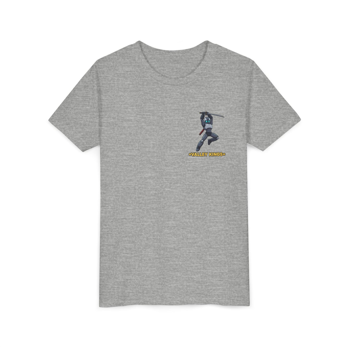 Youth Tee - Rakio 09 Robot Ninja Jumps in Action