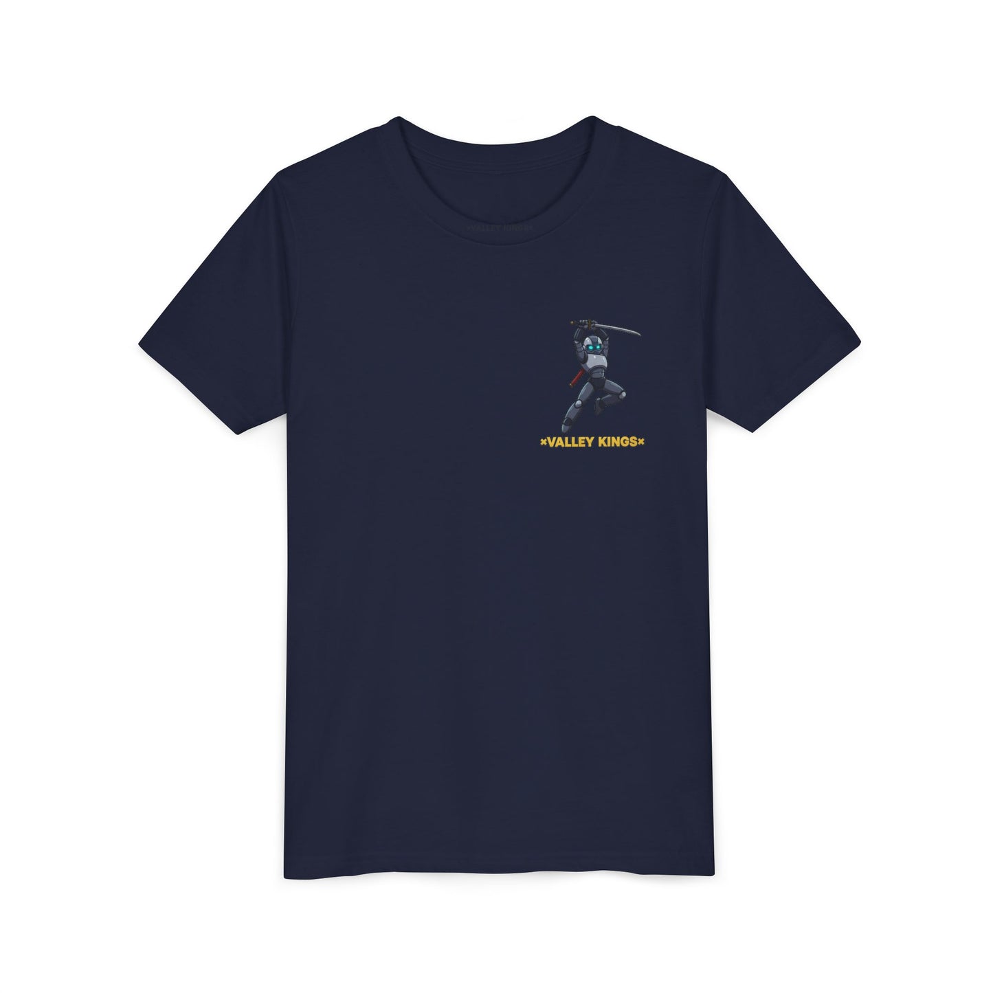 Youth Tee - Rakio 09 Robot Ninja Jumps in Action