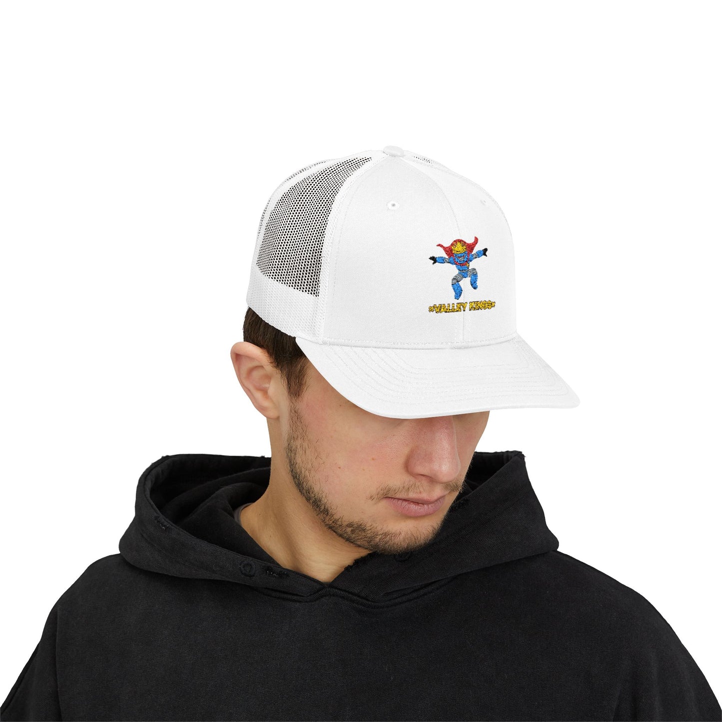 Trucker Cap King Philoso Fun Robot Character Snapback