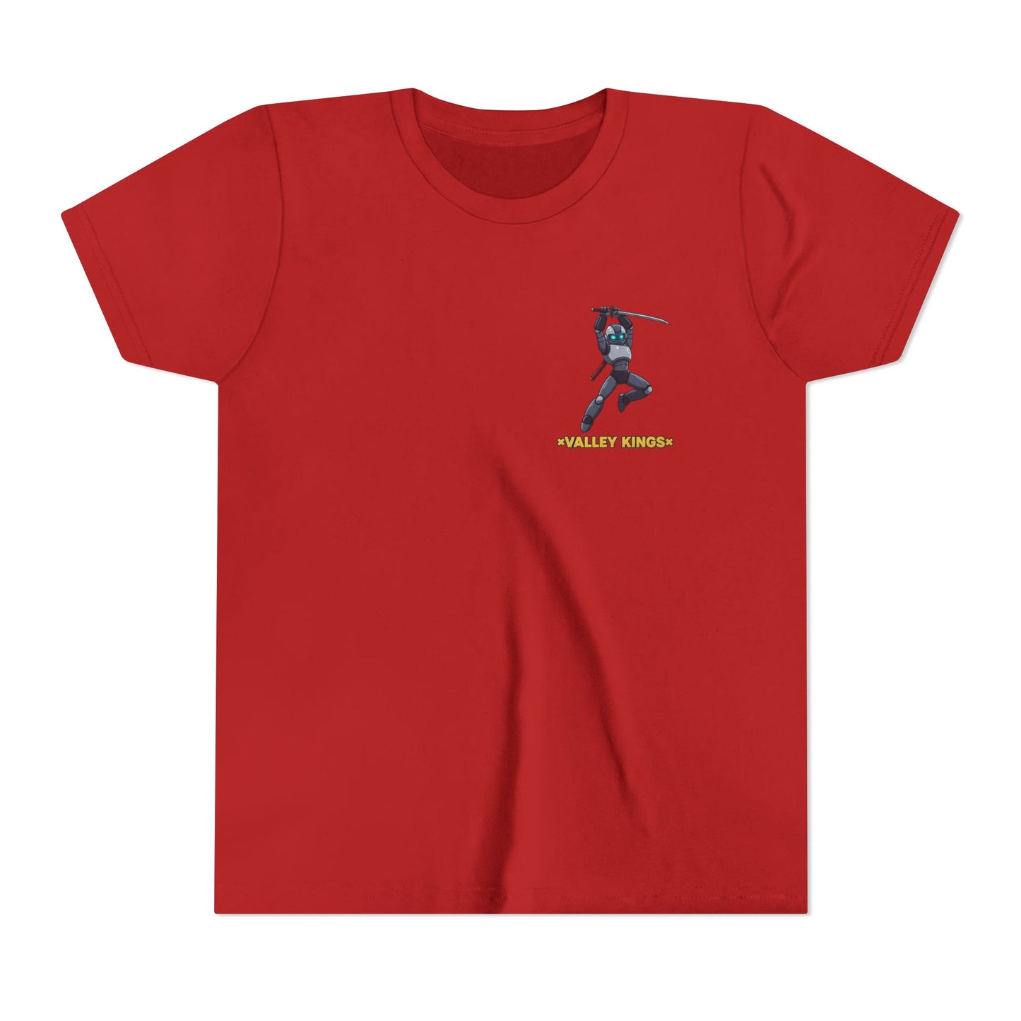 Youth Tee - Rakio 09 Robot Ninja Jumps in Action