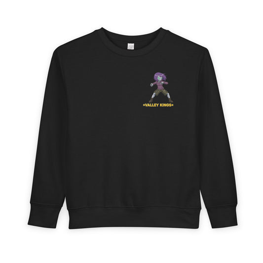 Toddler Sweatshirt - Brave Cygnus Robot Warrior Design