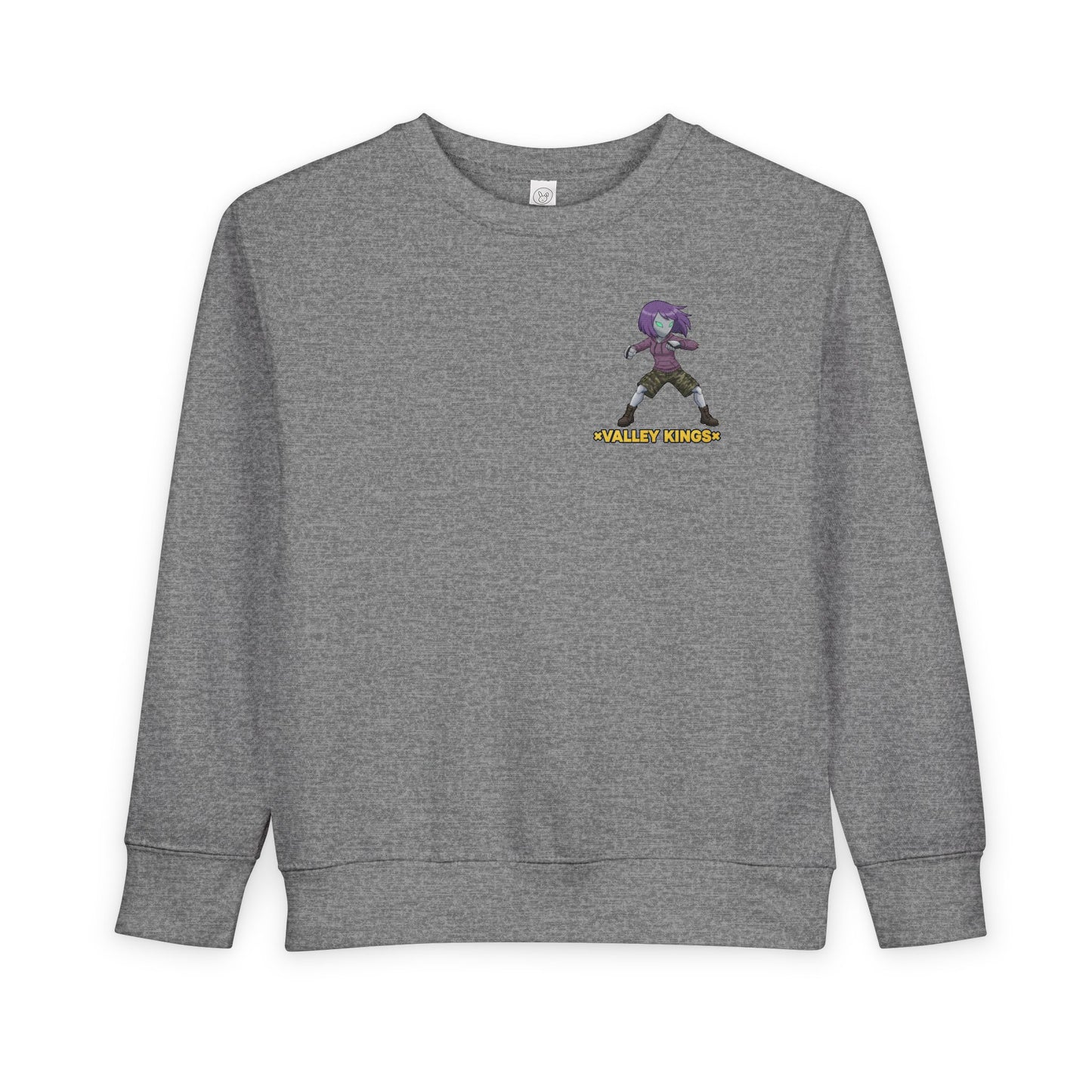Toddler Sweatshirt - Brave Cygnus Robot Warrior Design