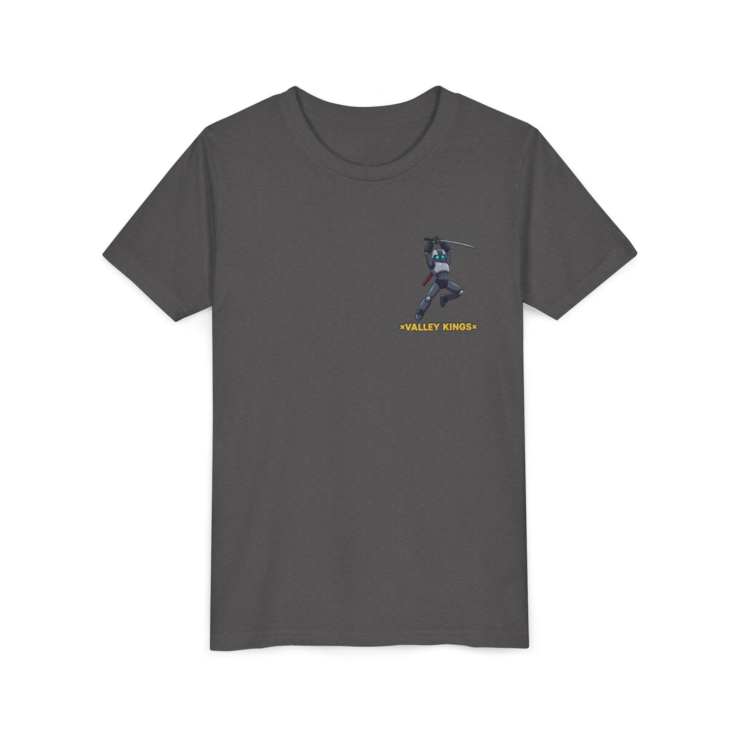Youth Tee - Rakio 09 Robot Ninja Jumps in Action