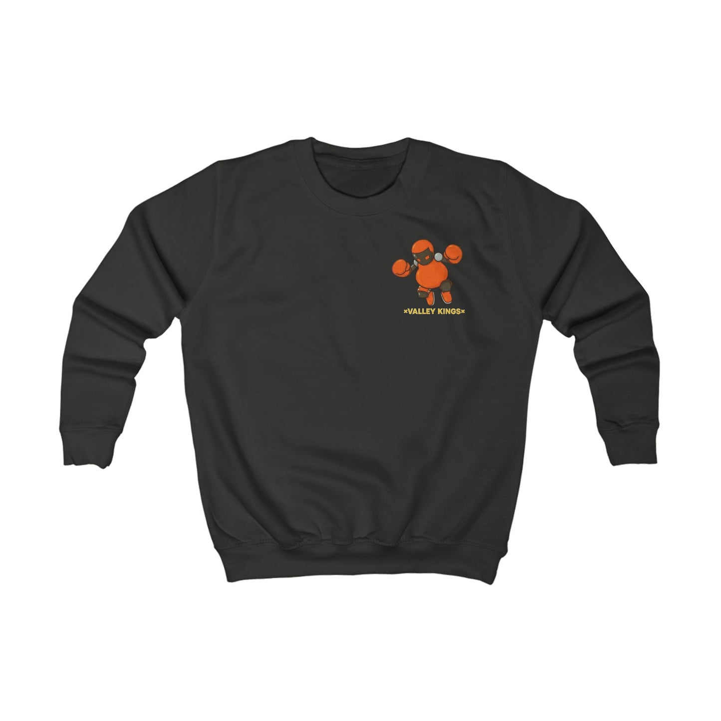Kids Sweatshirt - Boxer Victor Fun Robot Character Print