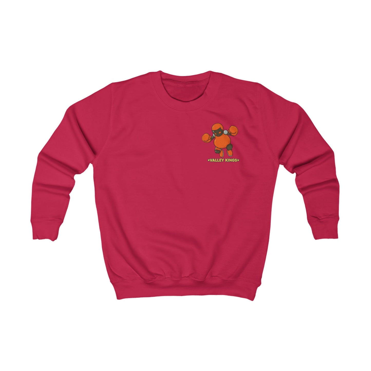 Kids Sweatshirt - Boxer Victor Fun Robot Character Print