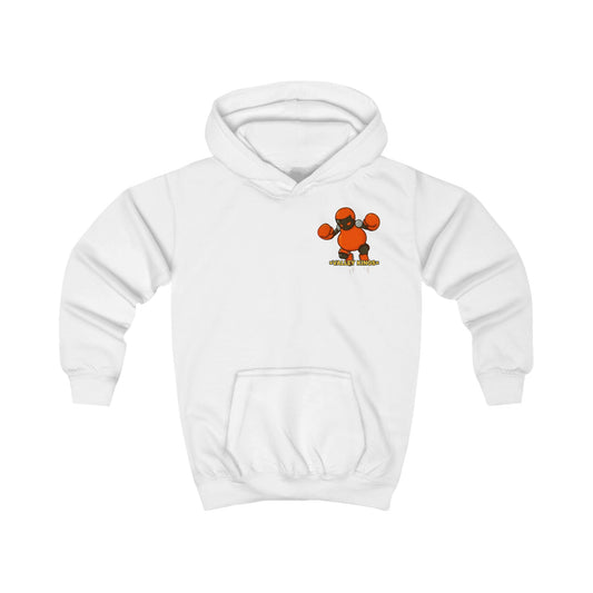 Kids Hoodie - Valleykings Fun Robot Character Design
