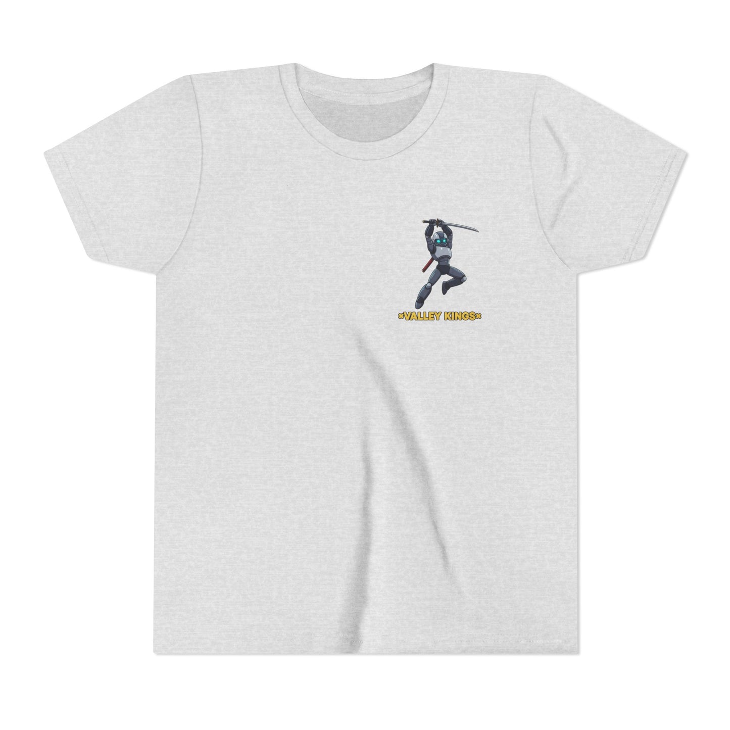 Youth Tee - Rakio 09 Robot Ninja Jumps in Action