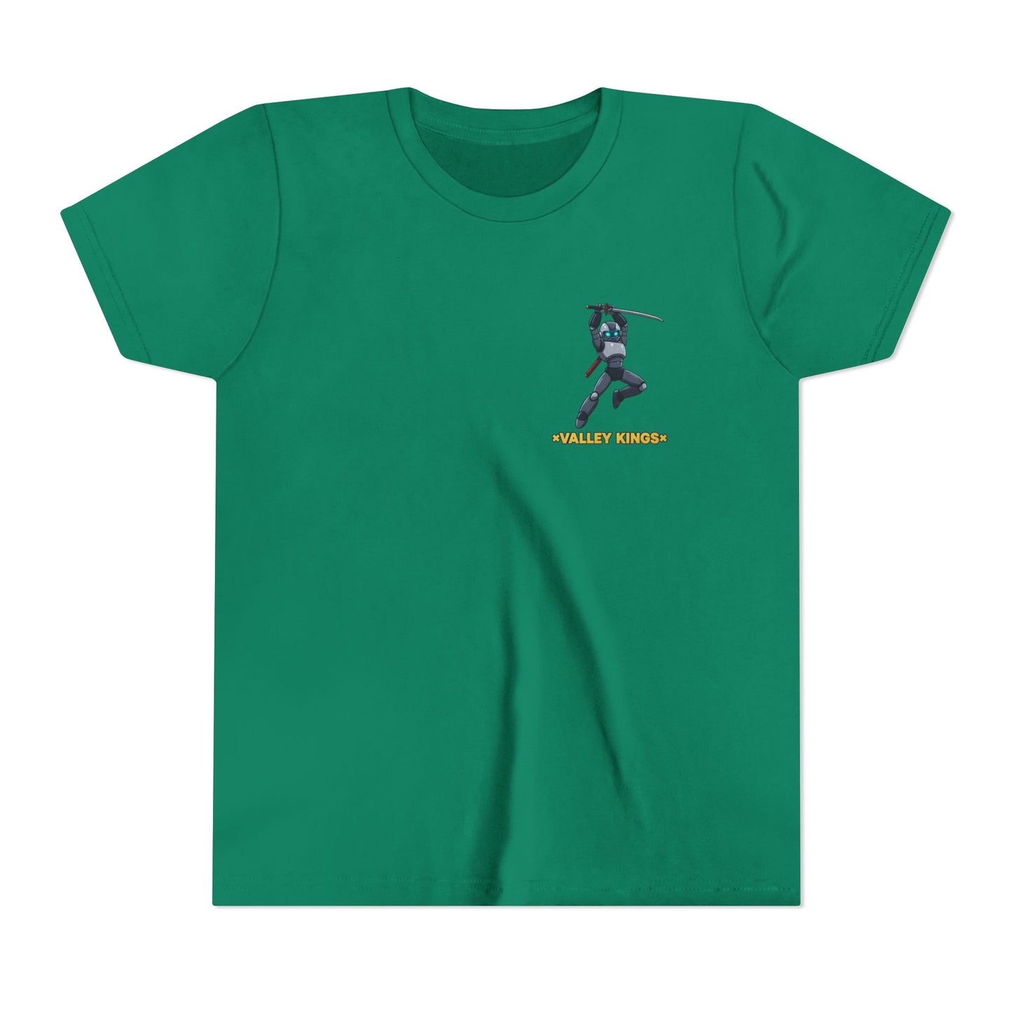 Youth Tee - Rakio 09 Robot Ninja Jumps in Action