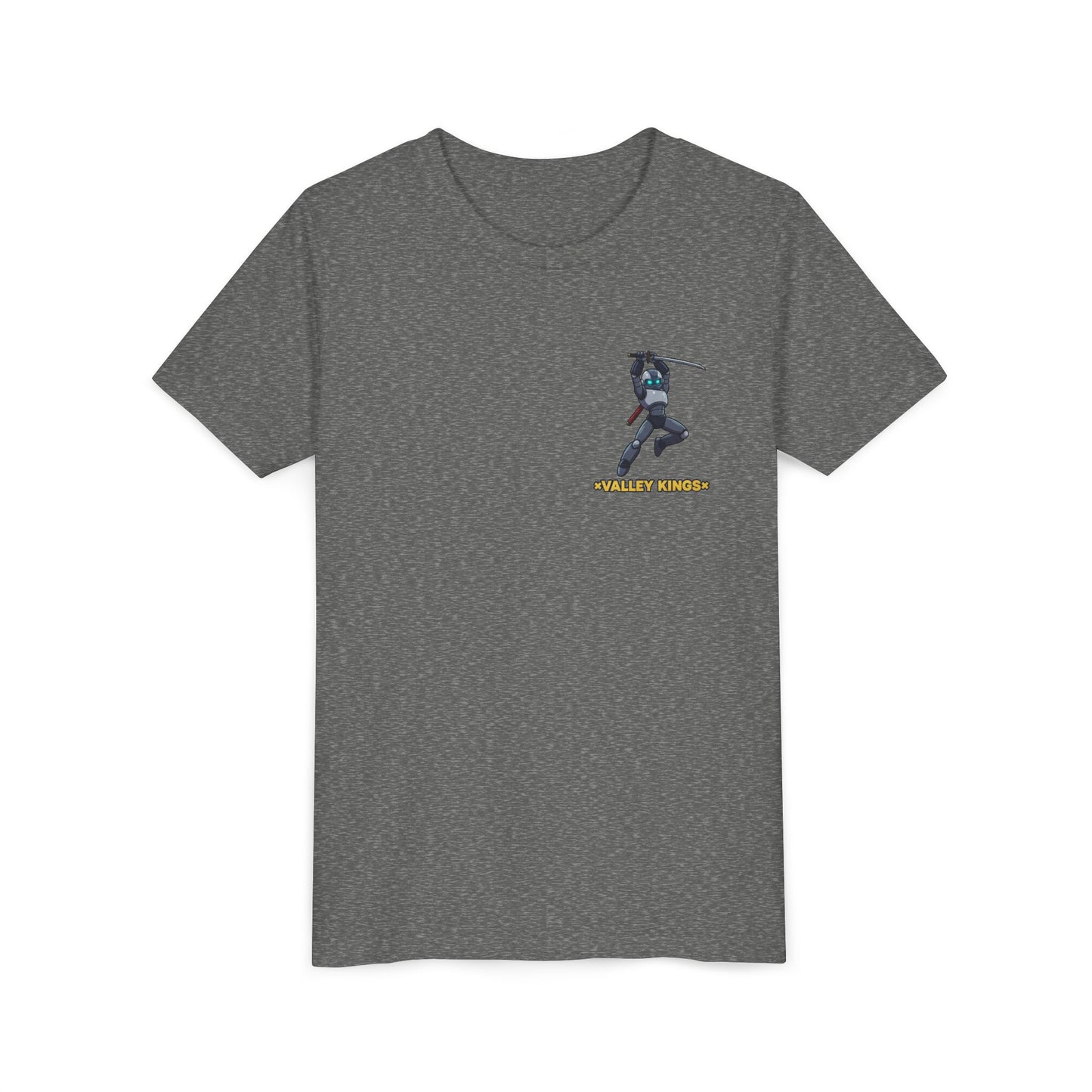 Youth Tee - Rakio 09 Robot Ninja Jumps in Action