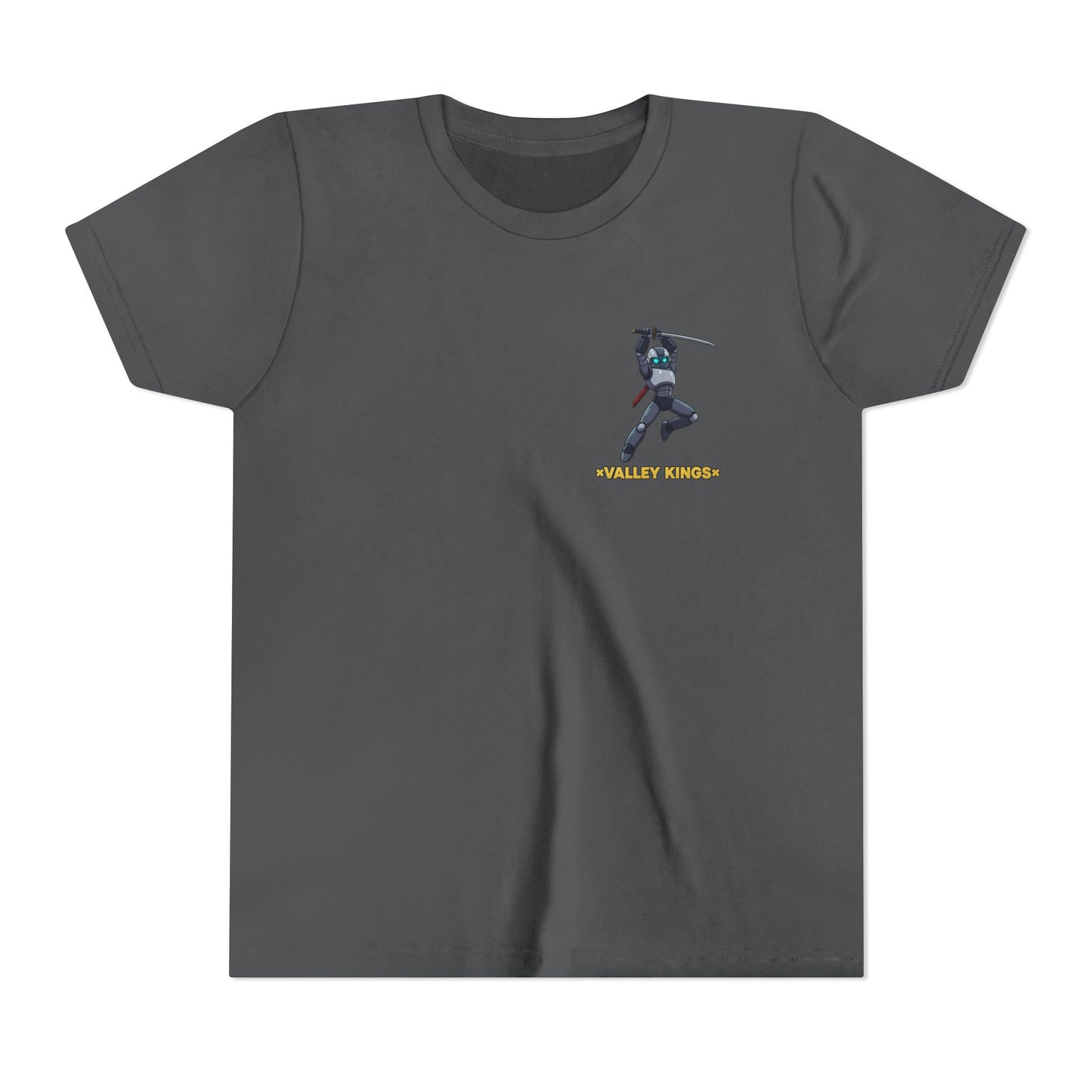 Youth Tee - Rakio 09 Robot Ninja Jumps in Action