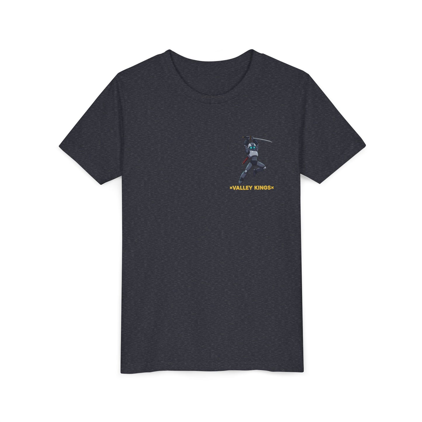 Youth Tee - Rakio 09 Robot Ninja Jumps in Action
