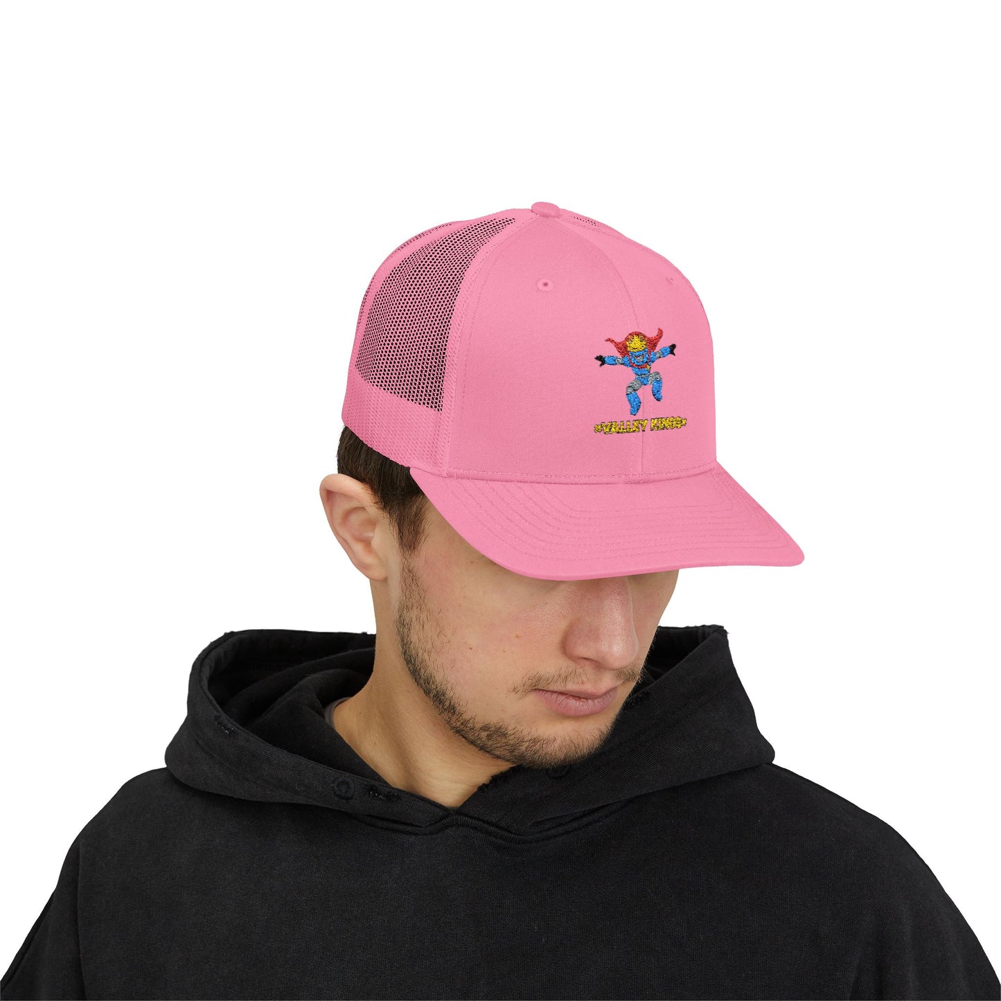 Trucker Cap King Philoso Fun Robot Character Snapback
