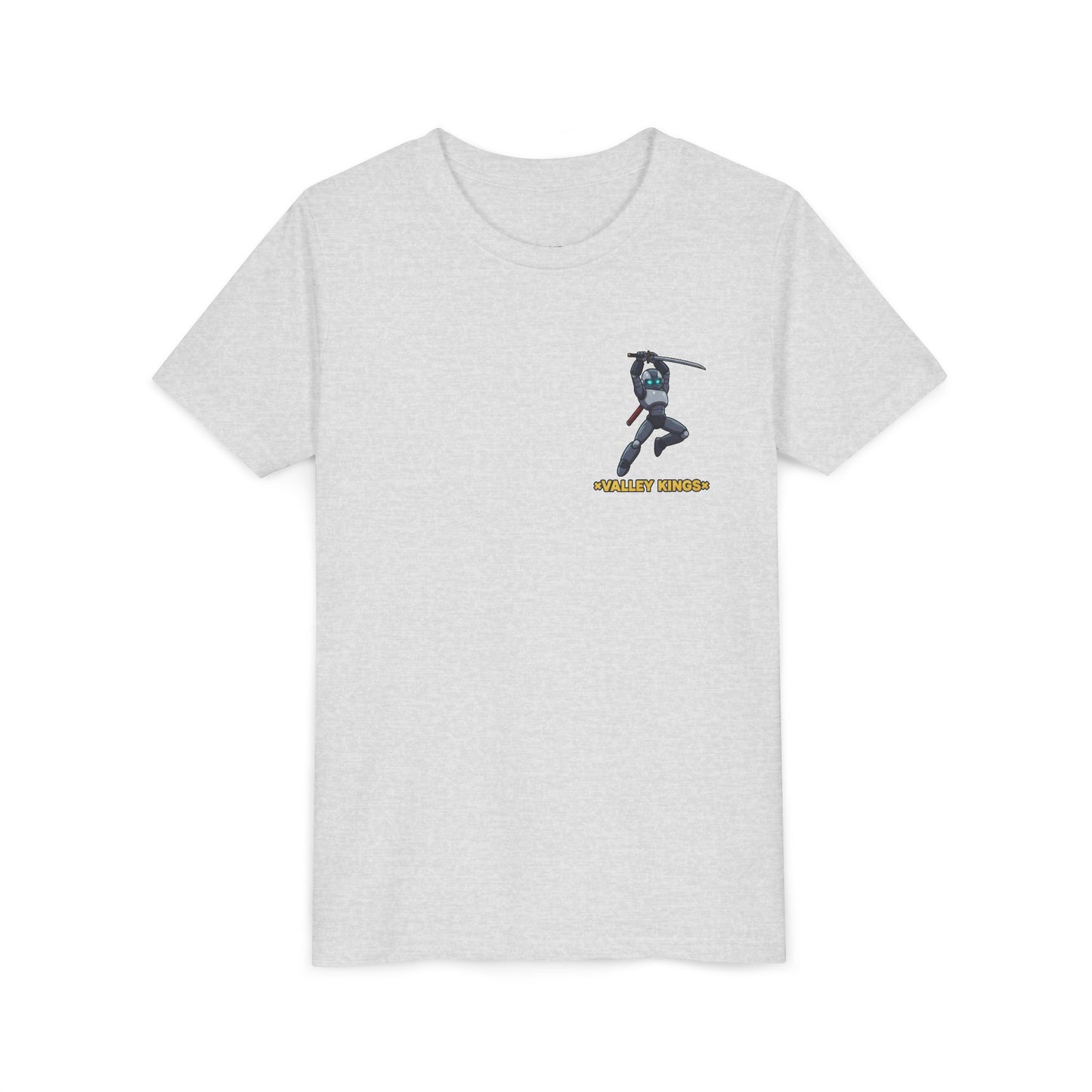 Youth Tee - Rakio 09 Robot Ninja Jumps in Action