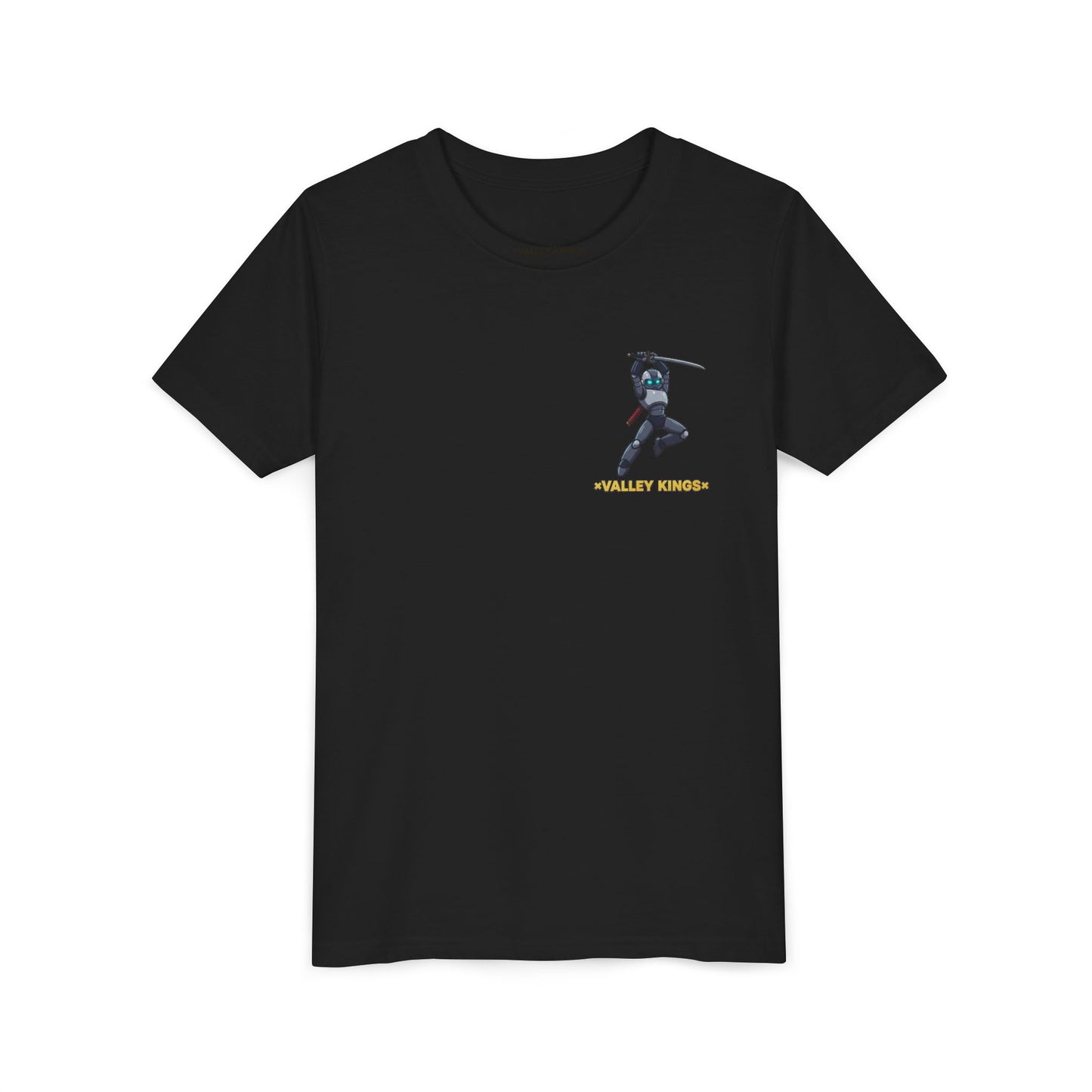 Youth Tee - Rakio 09 Robot Ninja Jumps in Action