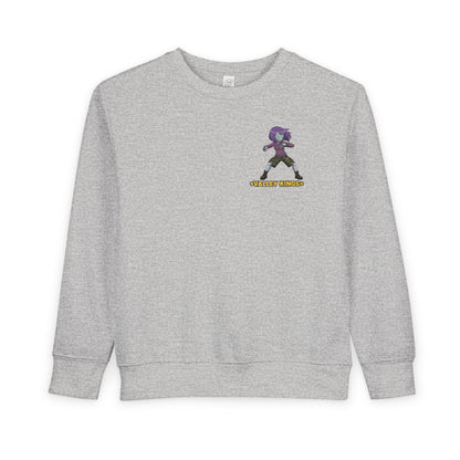 Toddler Sweatshirt - Brave Cygnus Robot Warrior Design