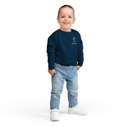 Toddler Sweatshirt - Brave Cygnus Robot Warrior Design