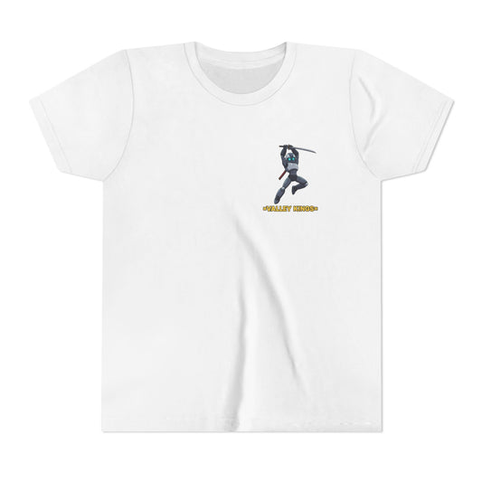 Youth Tee - Rakio 09 Robot Ninja Jumps in Action