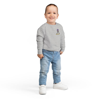 Toddler Sweatshirt - Brave Cygnus Robot Warrior Design