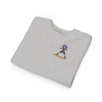 Toddler Sweatshirt - Brave Cygnus Robot Warrior Design