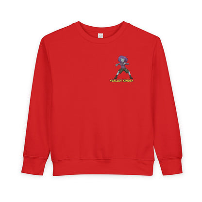 Toddler Sweatshirt - Brave Cygnus Robot Warrior Design
