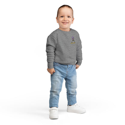 Toddler Sweatshirt - Brave Cygnus Robot Warrior Design