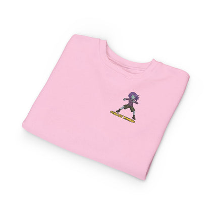 Toddler Sweatshirt - Brave Cygnus Robot Warrior Design