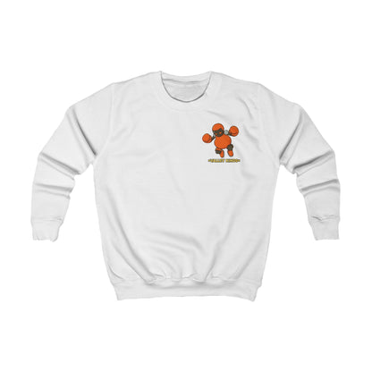 Kids Sweatshirt - Boxer Victor Fun Robot Character Print