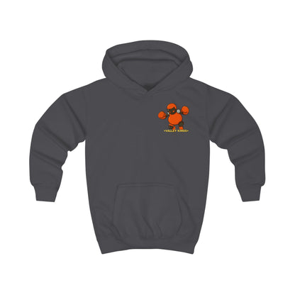 Kids Hoodie - Valleykings Fun Robot Character Design